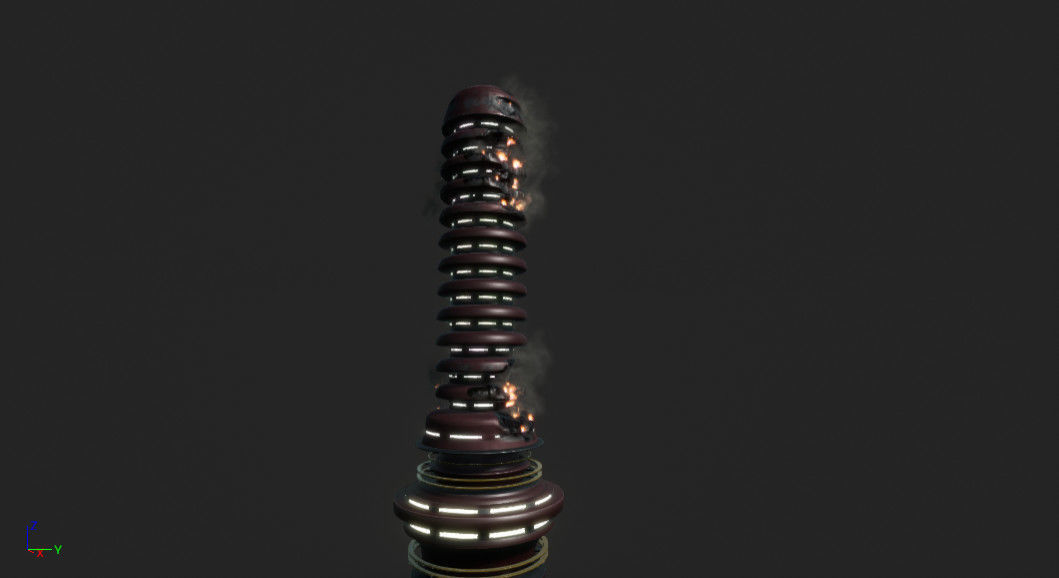 star wars sci-fi Mygeeto stuff Low-poly 3D model_5