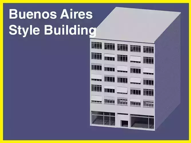 Buenos Aires Style Building 6