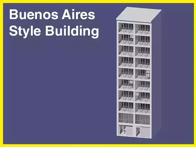 Buenos Aires Style Building 4