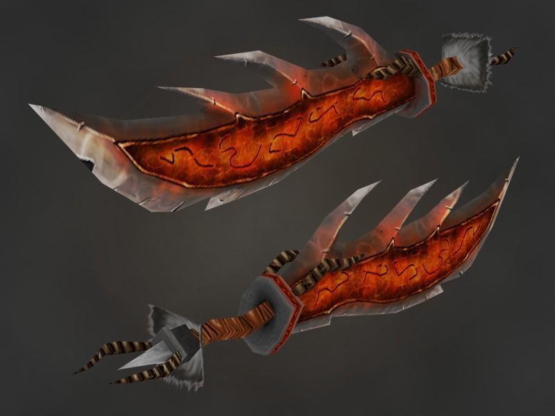 Fantasy Swords for Games Low-poly 3D model_2