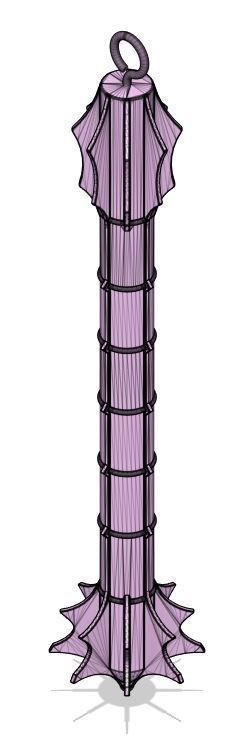 Lord of the Rings The Witch King of Angmar Flail 3D print model_2