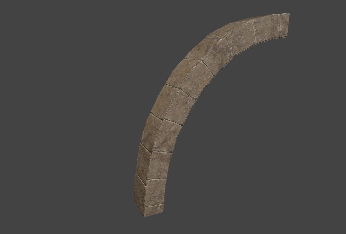 Cathedral Stone Trim Asset pack Free low-poly 3D model_16