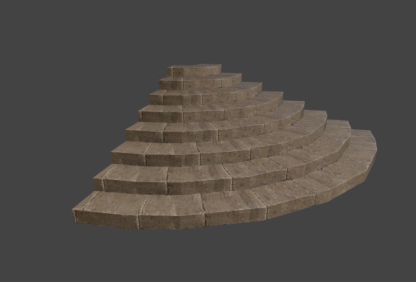 Cathedral Stone Trim Asset pack Free low-poly 3D model_18