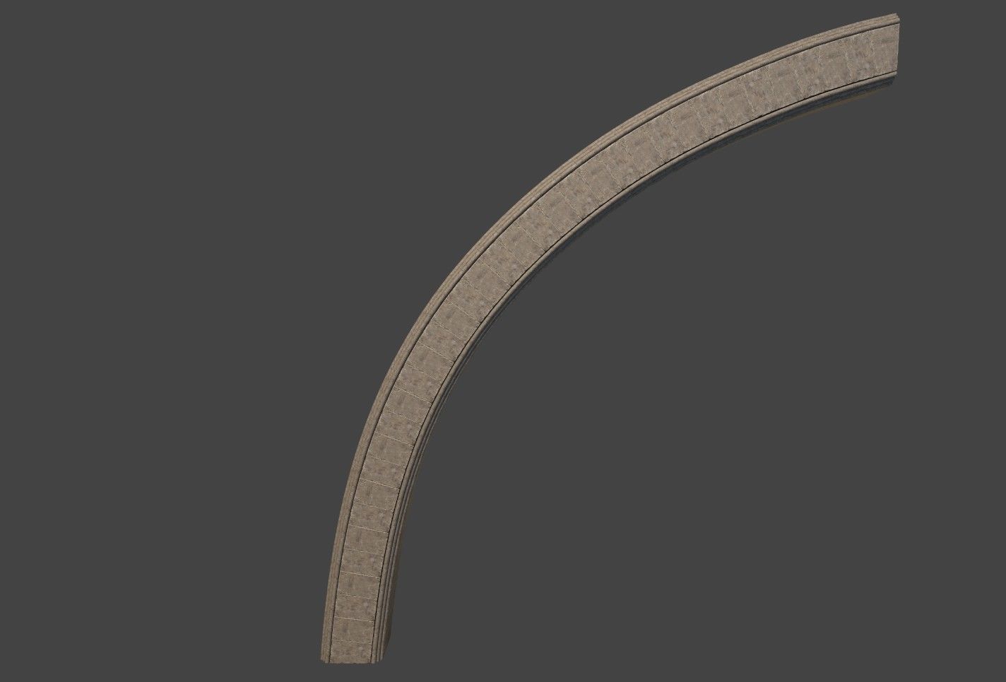 Cathedral Stone Trim Asset pack Free low-poly 3D model_5