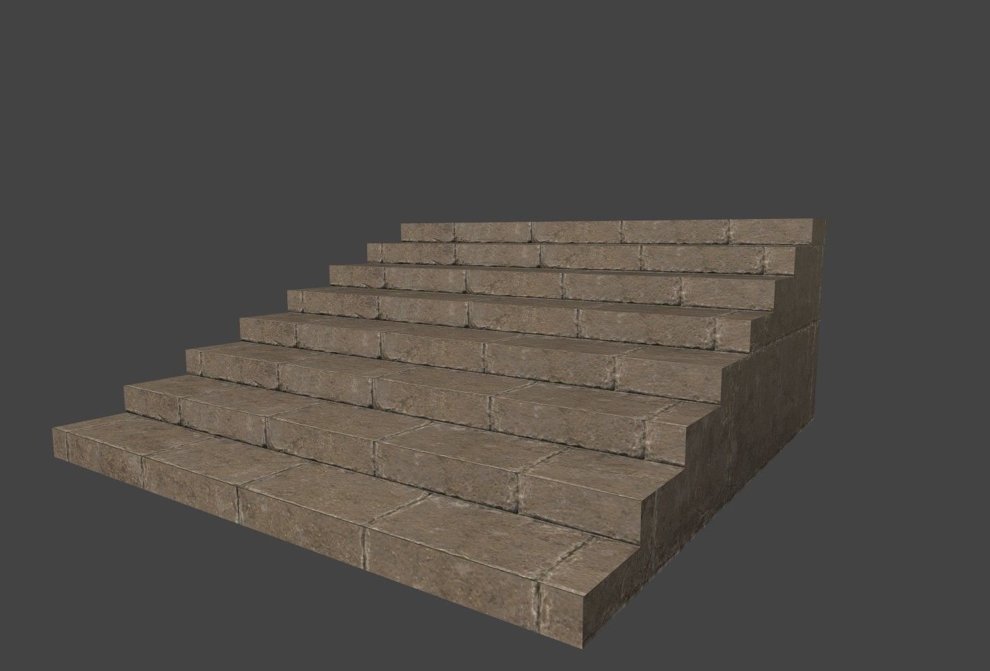 Cathedral Stone Trim Asset pack Free low-poly 3D model_15