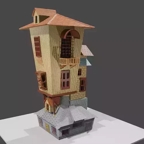 Harry Potter Burrow-Fantasy Building