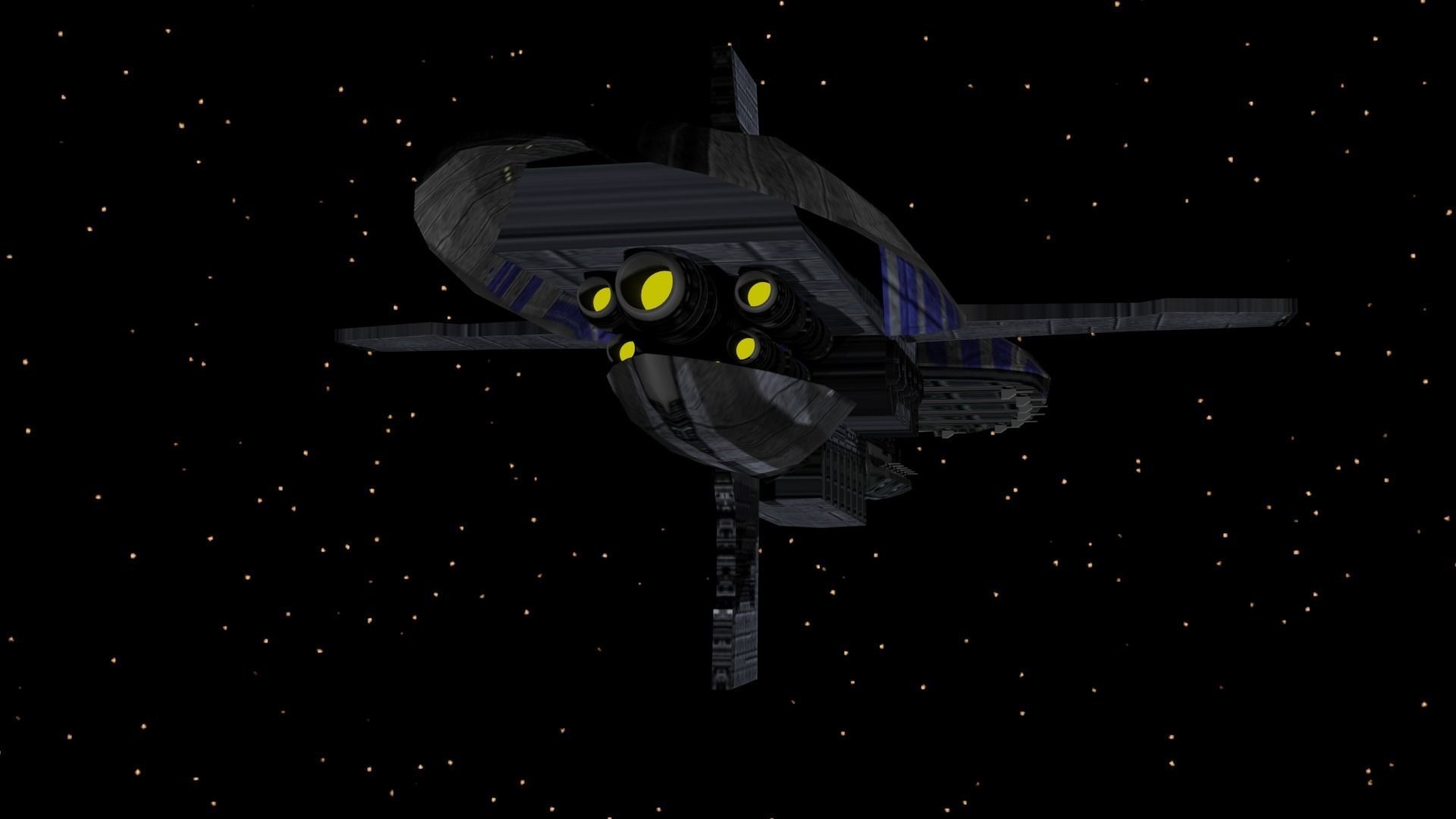 Star Wars - Separatist Cruiser 3D model_4