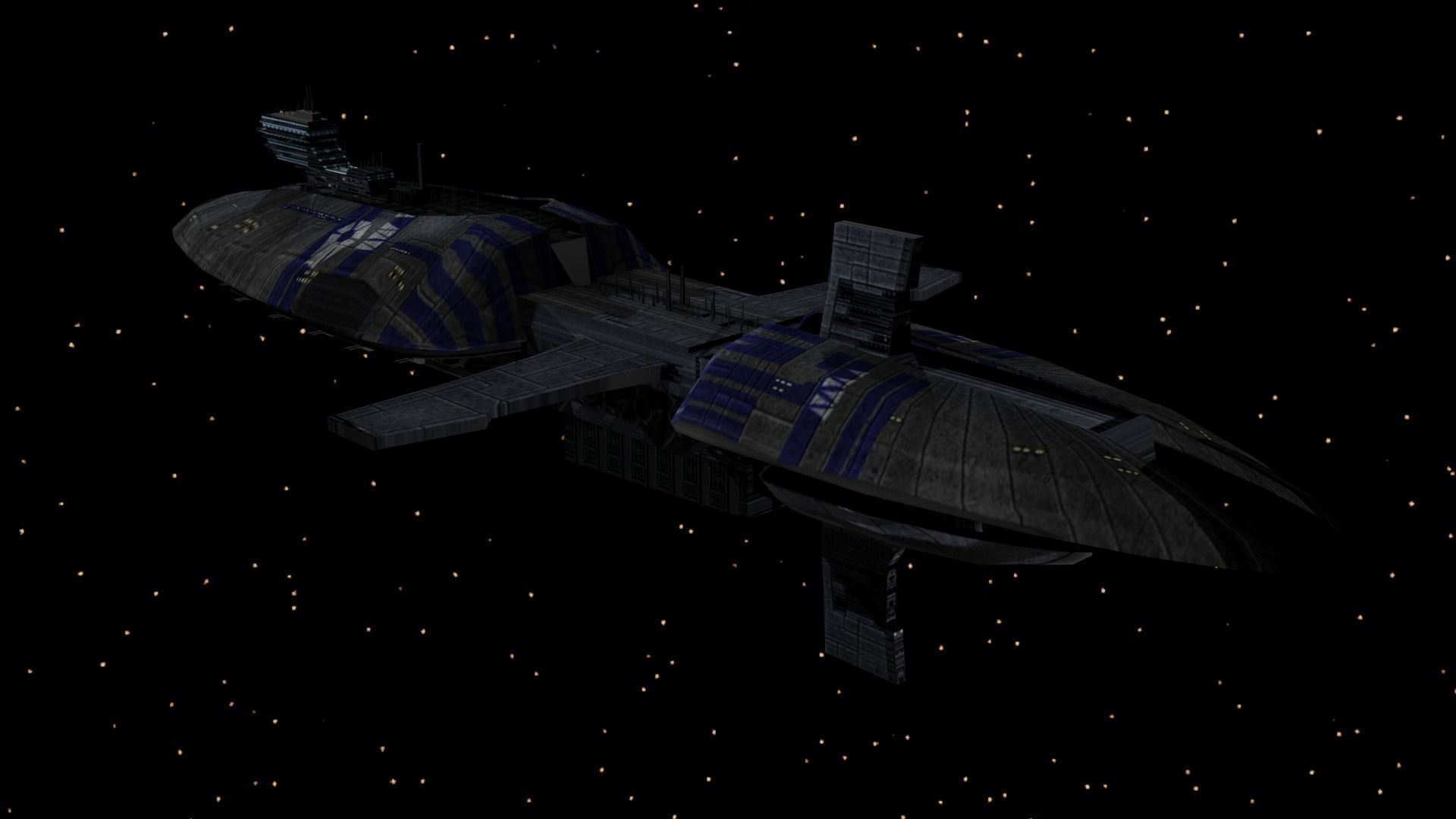 Star Wars - Separatist Cruiser 3D model_5
