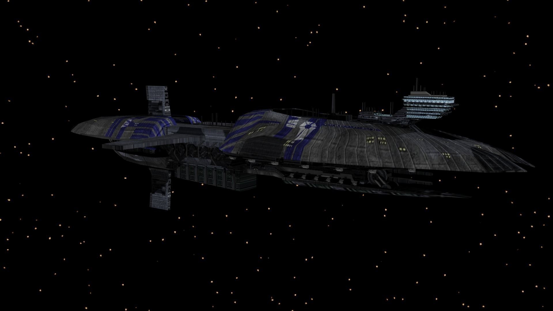 Star Wars - Separatist Cruiser 3D model_2