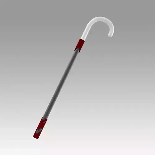 RWBY Roman Torchwick Crutch Cosplay Weapon Prop 3D print model