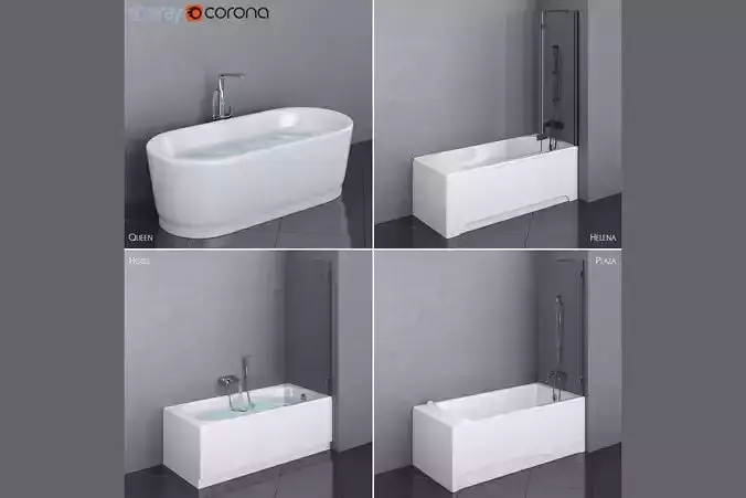 Sanitana bathtub set 80