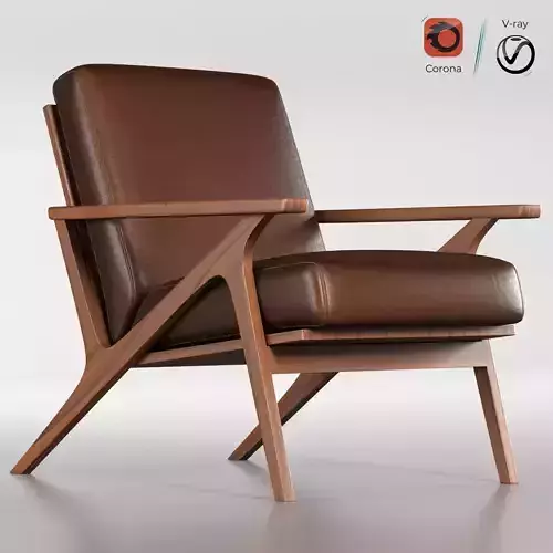 OTIO Lounge Chair Low-poly 3D model