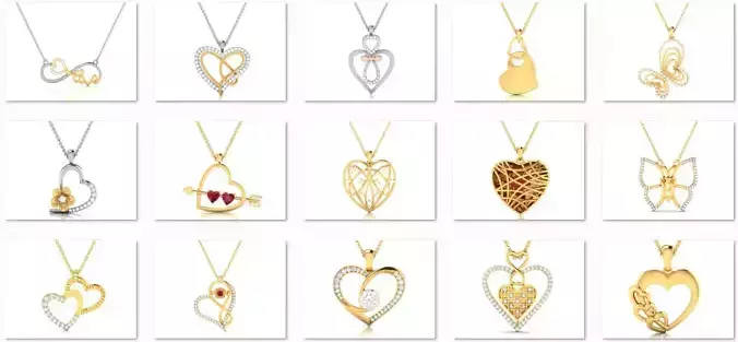 62 Love valentine pendant  3dm render details  3D print model