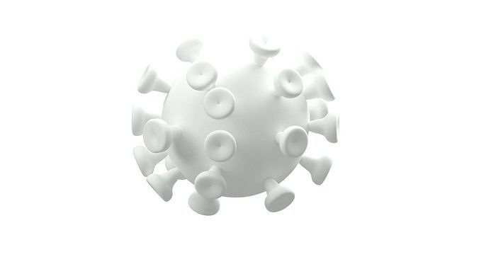 corona virus covid-19 Free 3D model