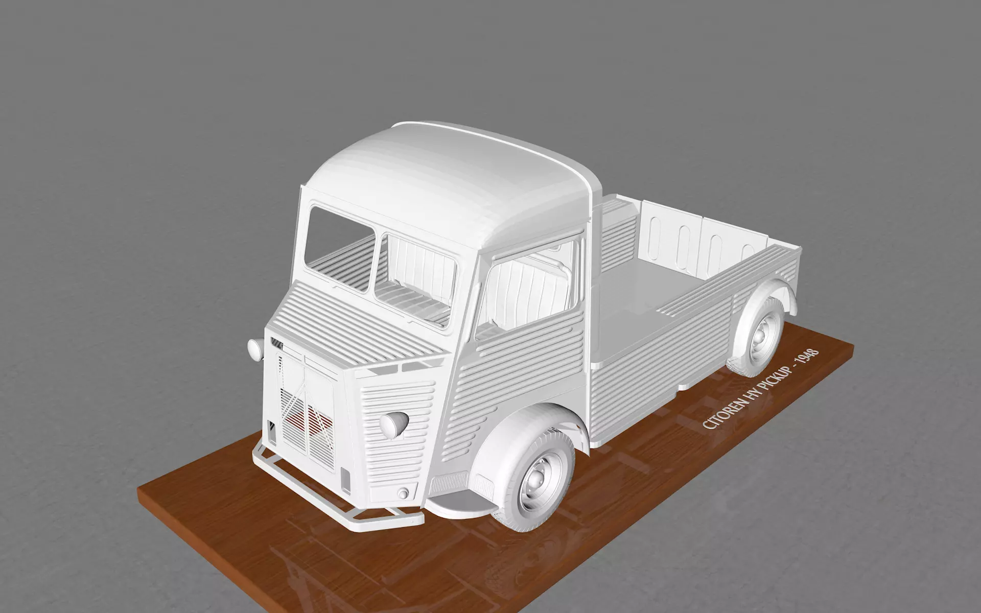 CITROEN HY PICKUP 1948 3D print model_0