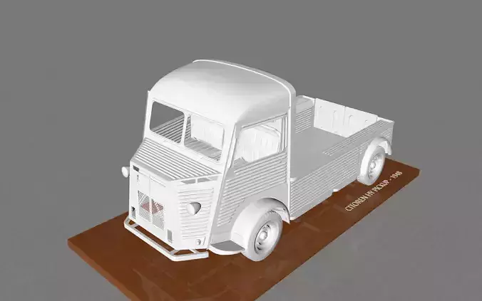 CITROEN HY PICKUP 1948 3D print model