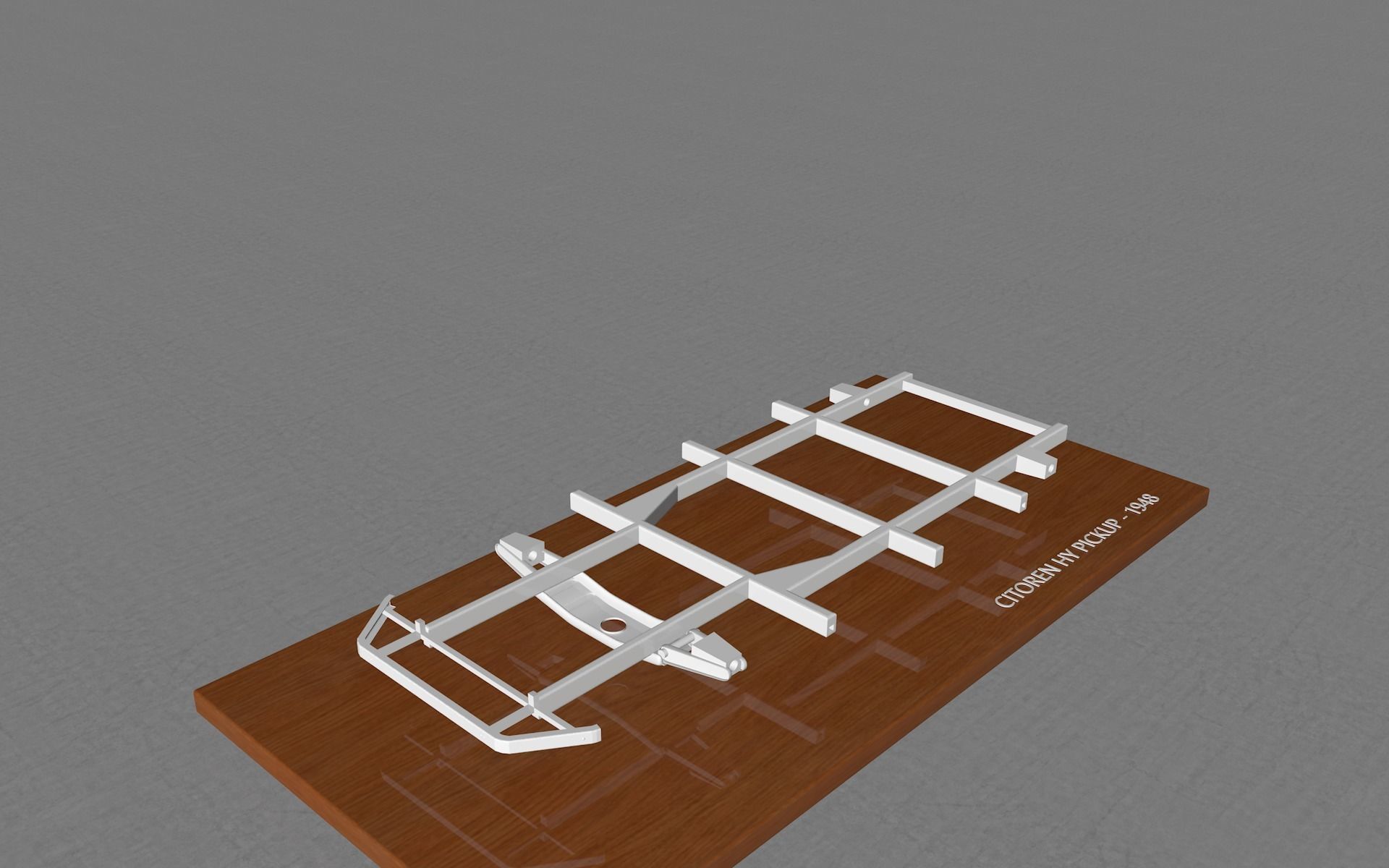 CITROEN HY PICKUP 1948 3D print model_1