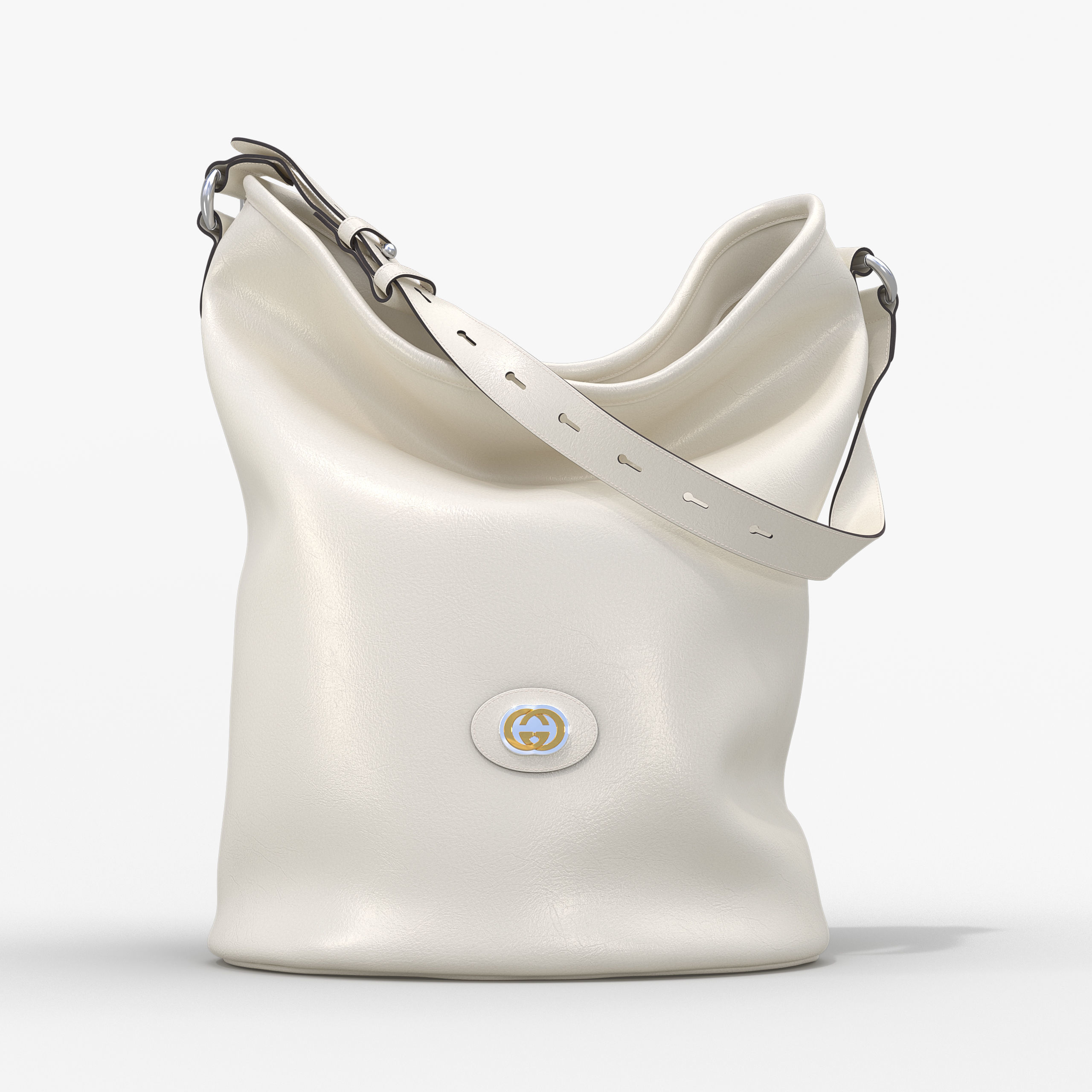 gucci leather shoulder bag