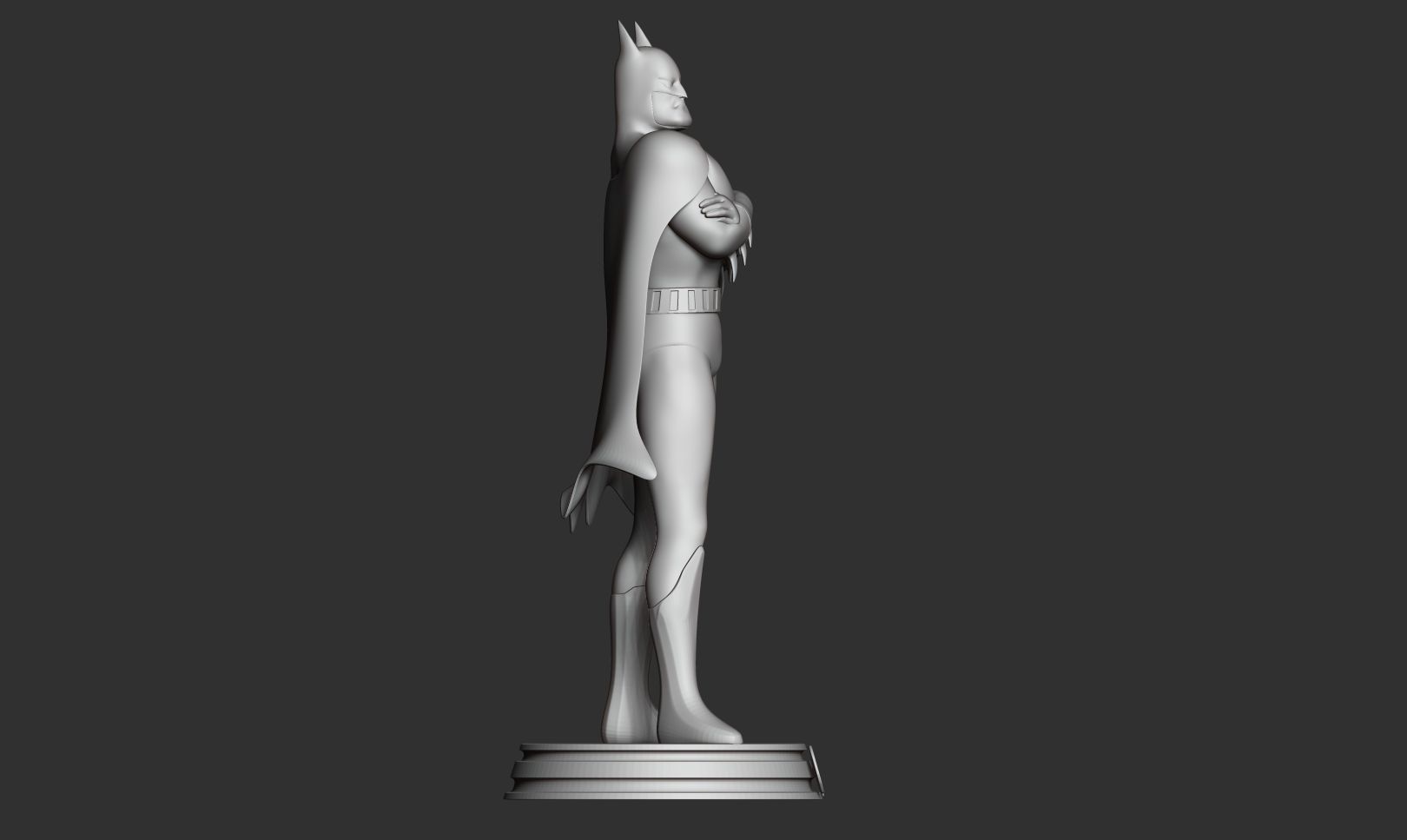 Batman - stylized 3D print model_14