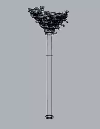 Chinese ancient building structure 