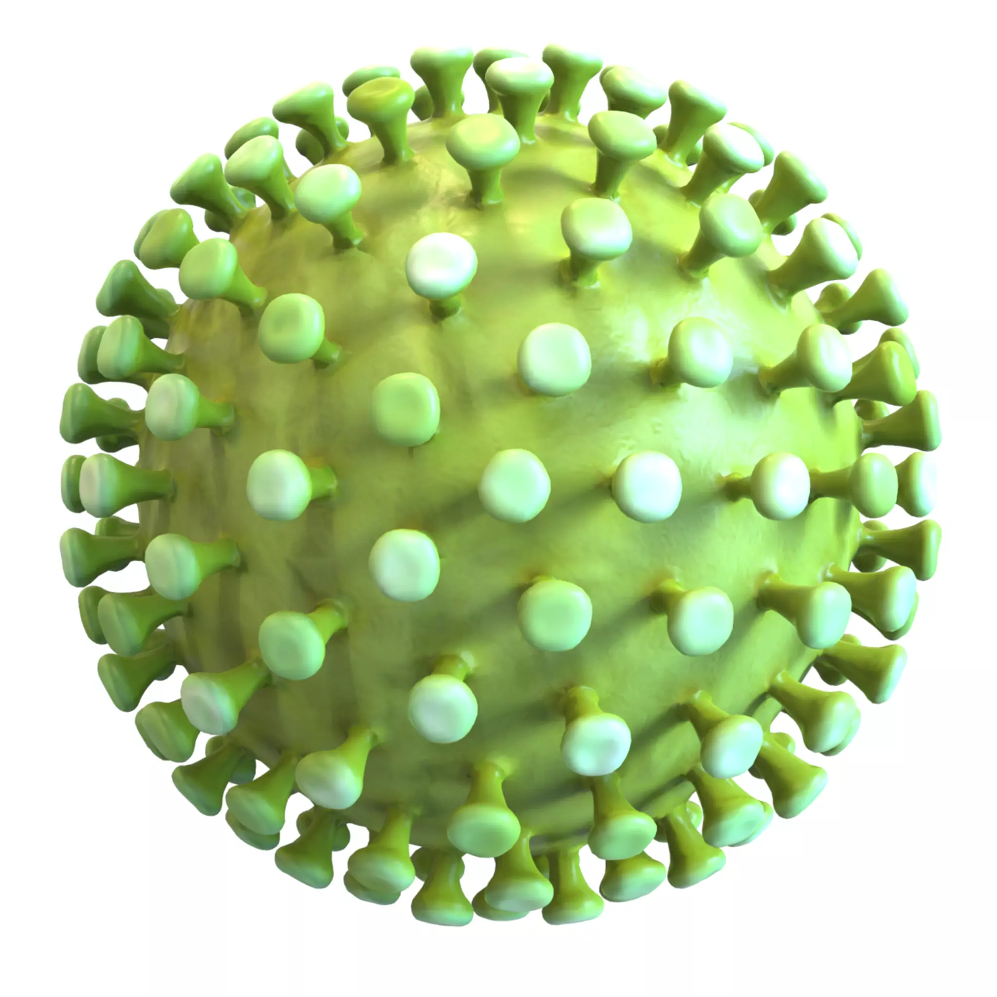 Coronavirus ball 3D model