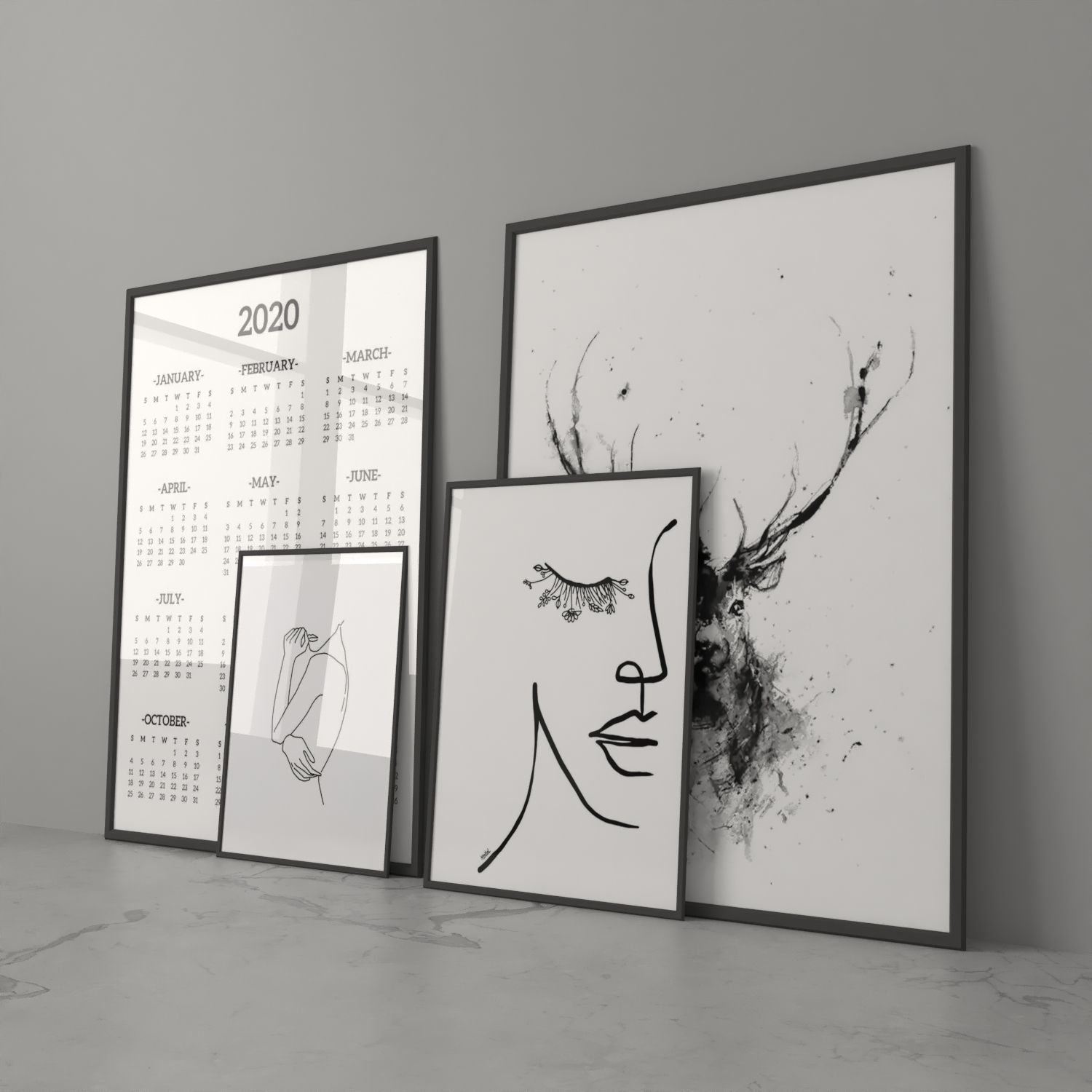 trend frame003 3D model_1