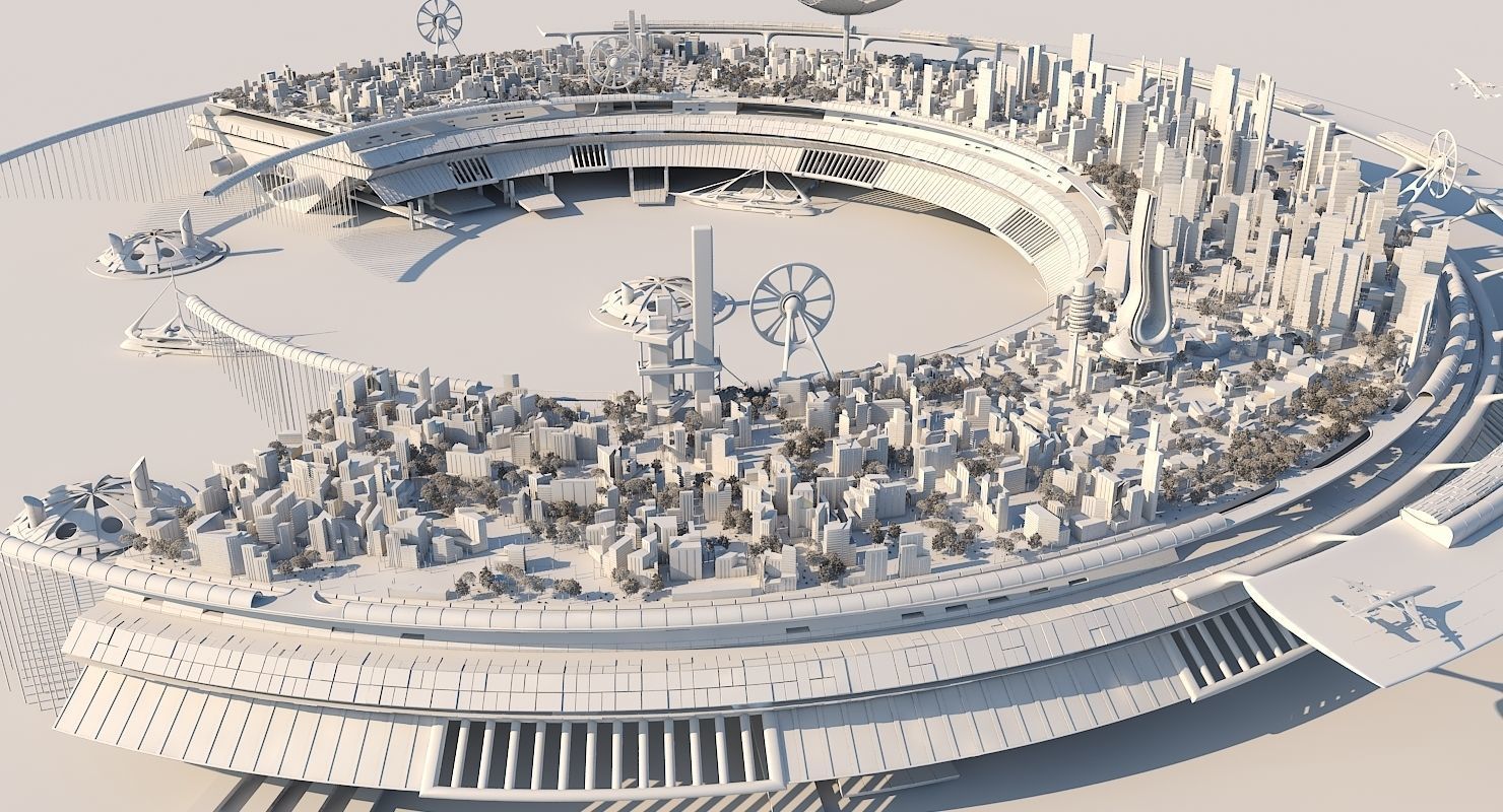 Future City 2020 3D model_9