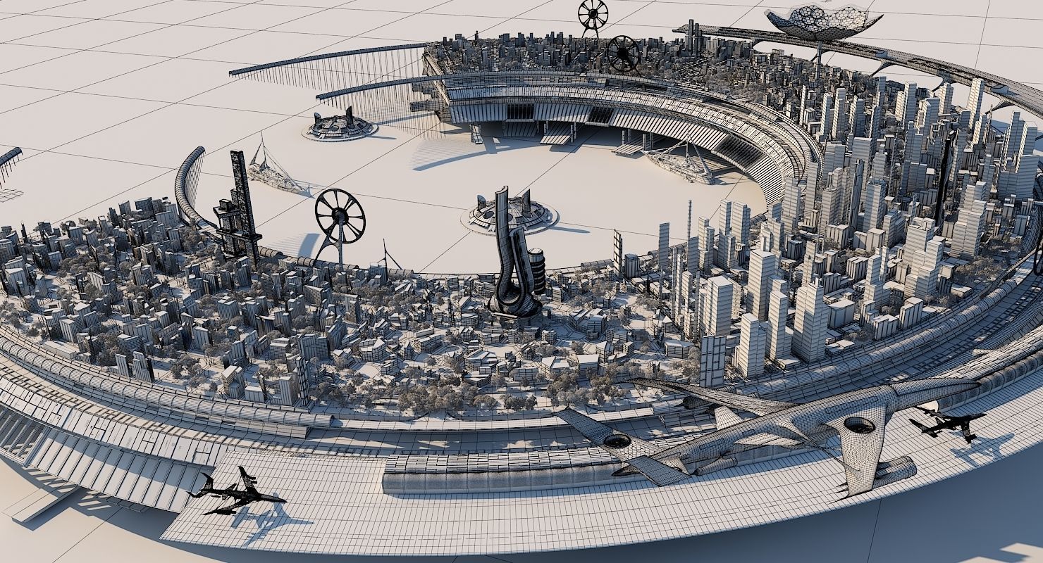 Future City 2020 3D model_10