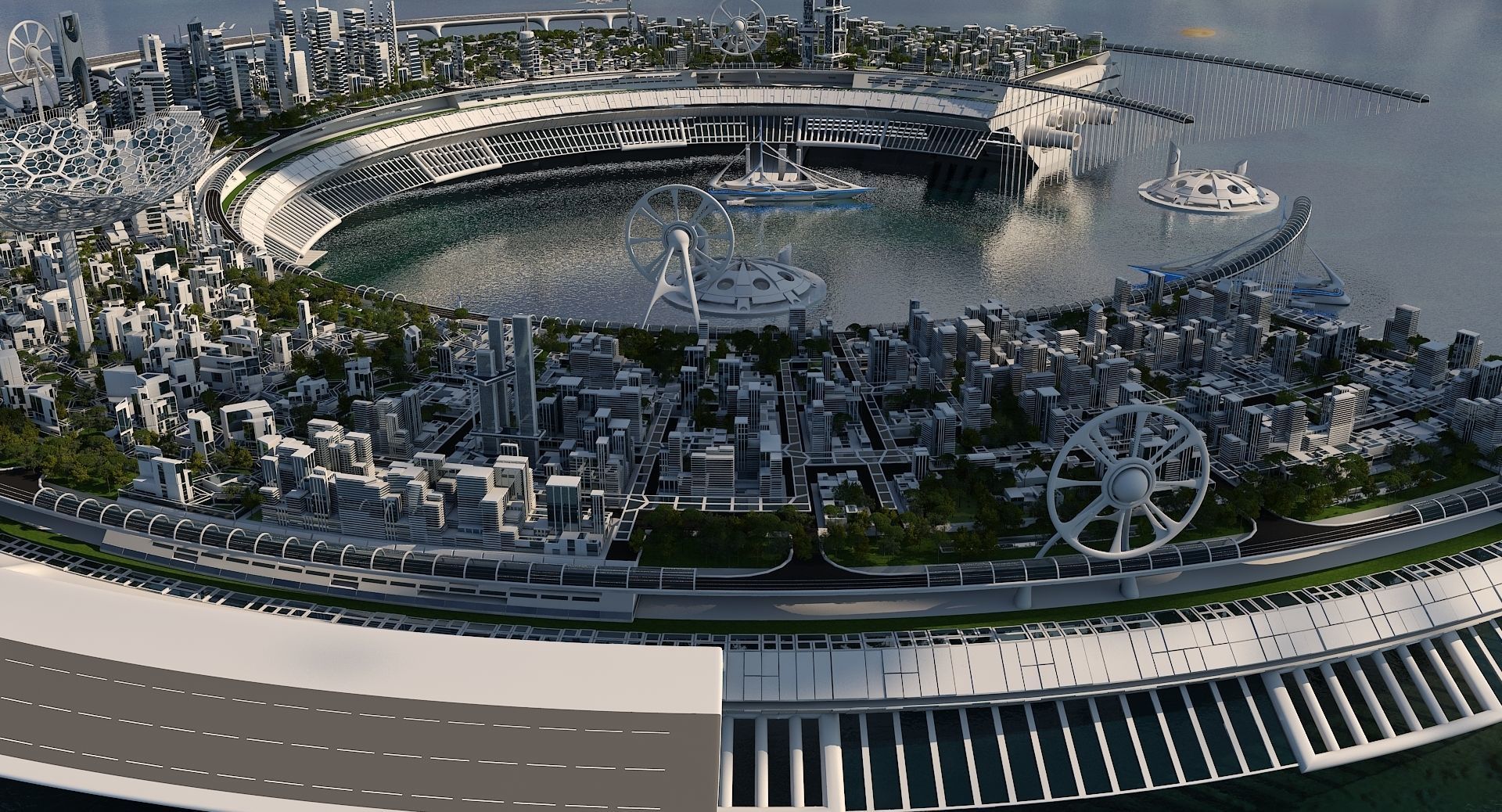Future City 2020 3D model_16