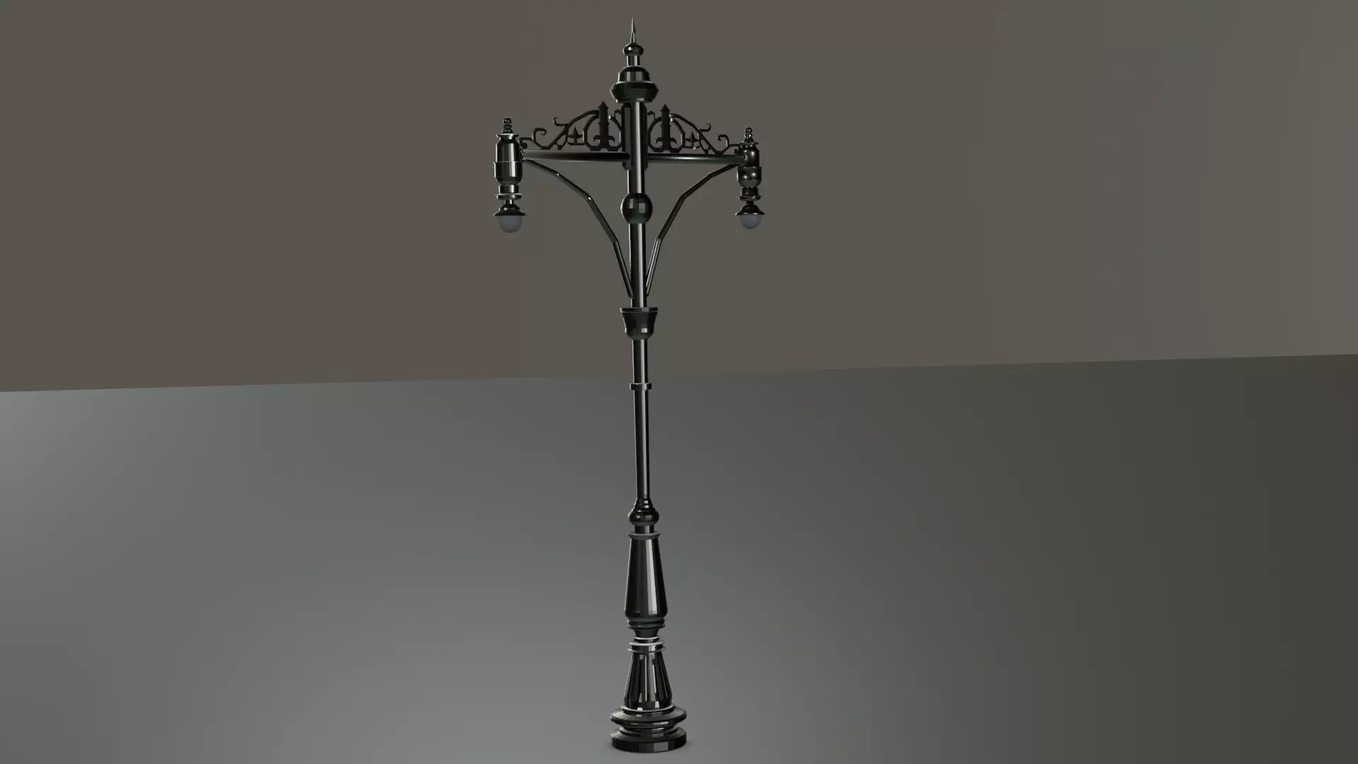 Light Post Free low-poly 3D model
