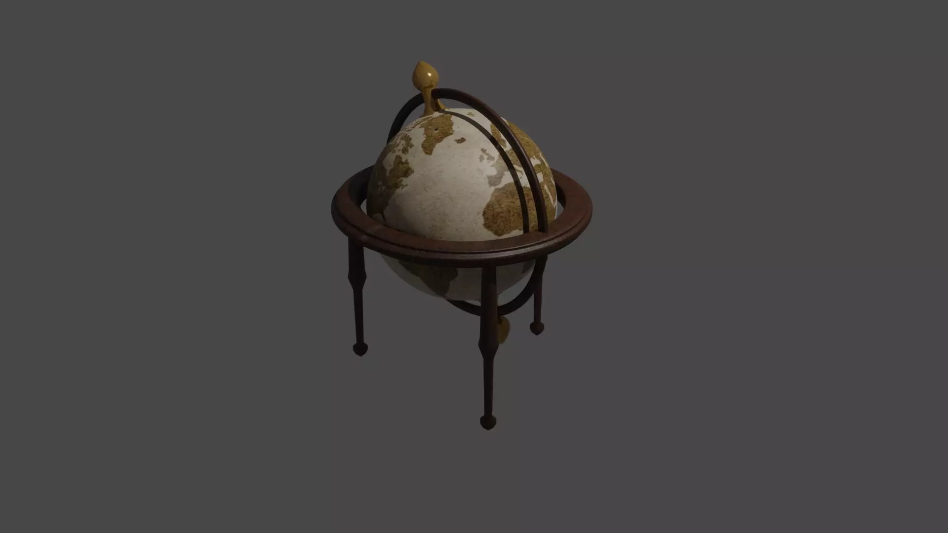 Globe 3D model_0