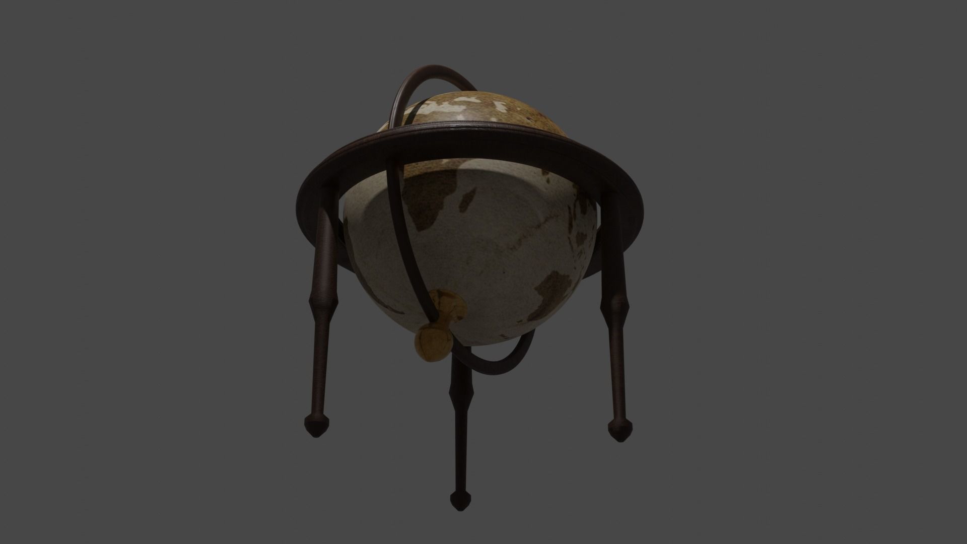 Globe 3D model_1
