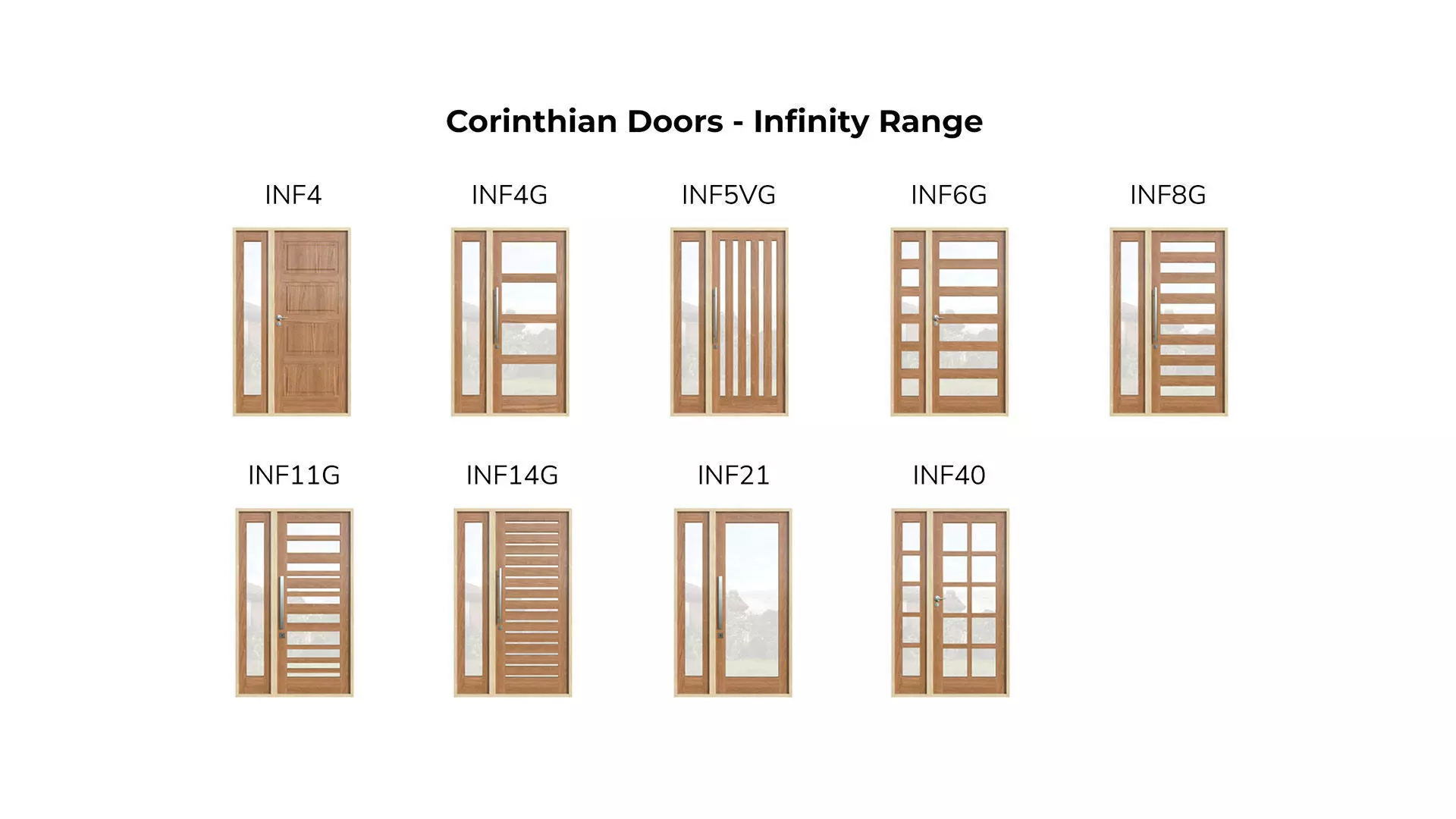 Corinthian Doors - Infinity Range Low-poly 3D model_0