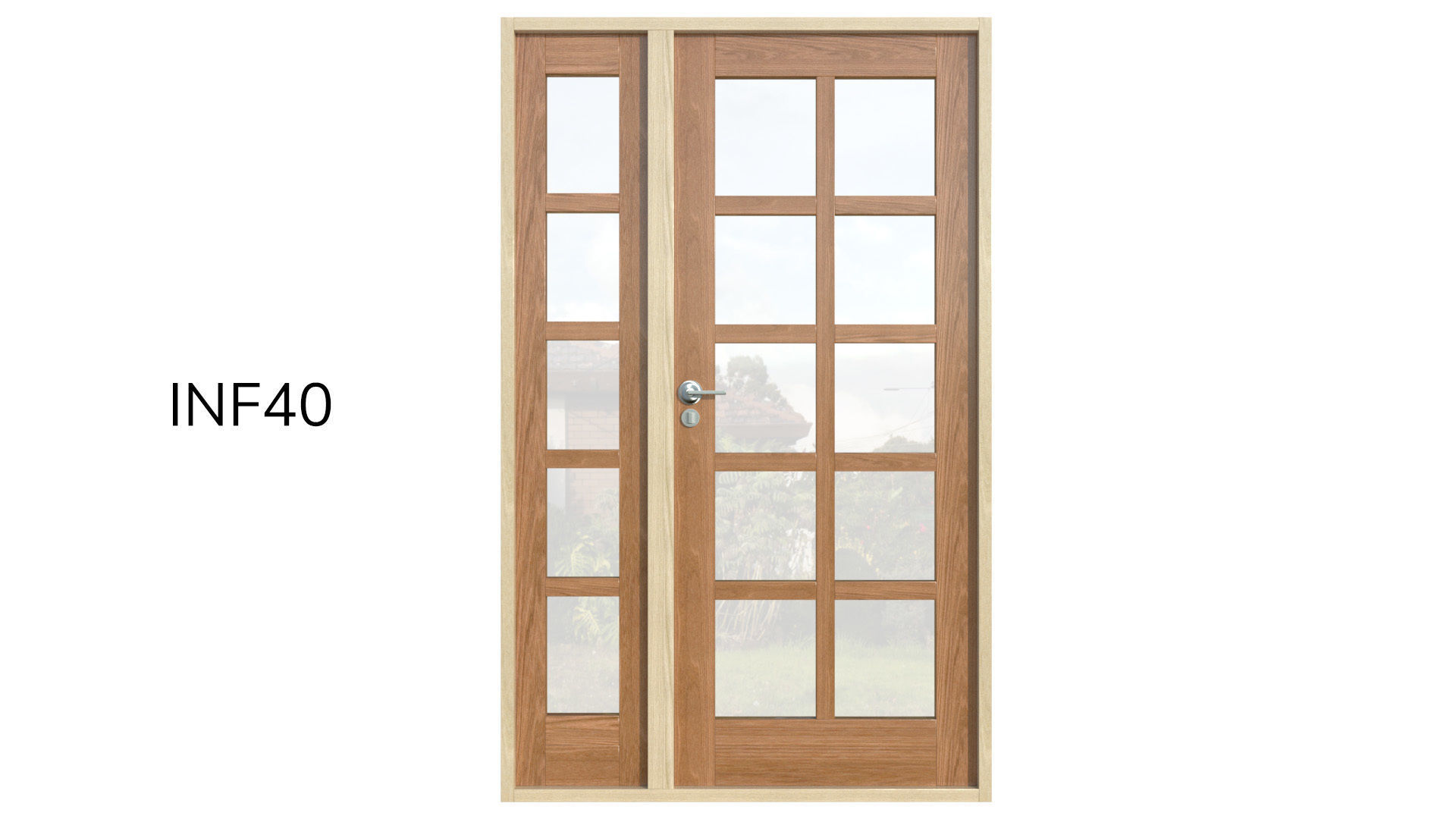 Corinthian Doors - Infinity Range Low-poly 3D model_10