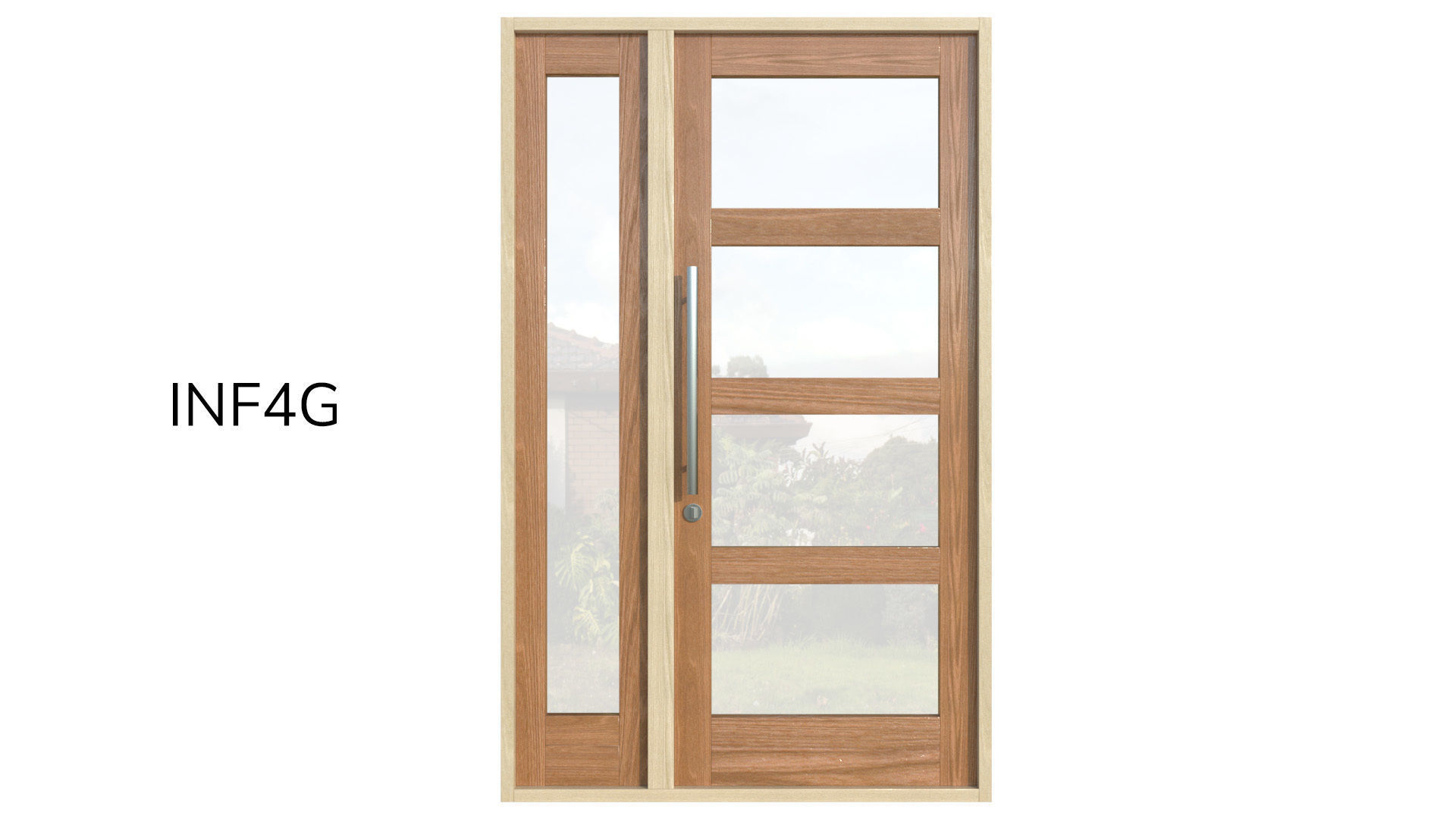 Corinthian Doors - Infinity Range Low-poly 3D model_3