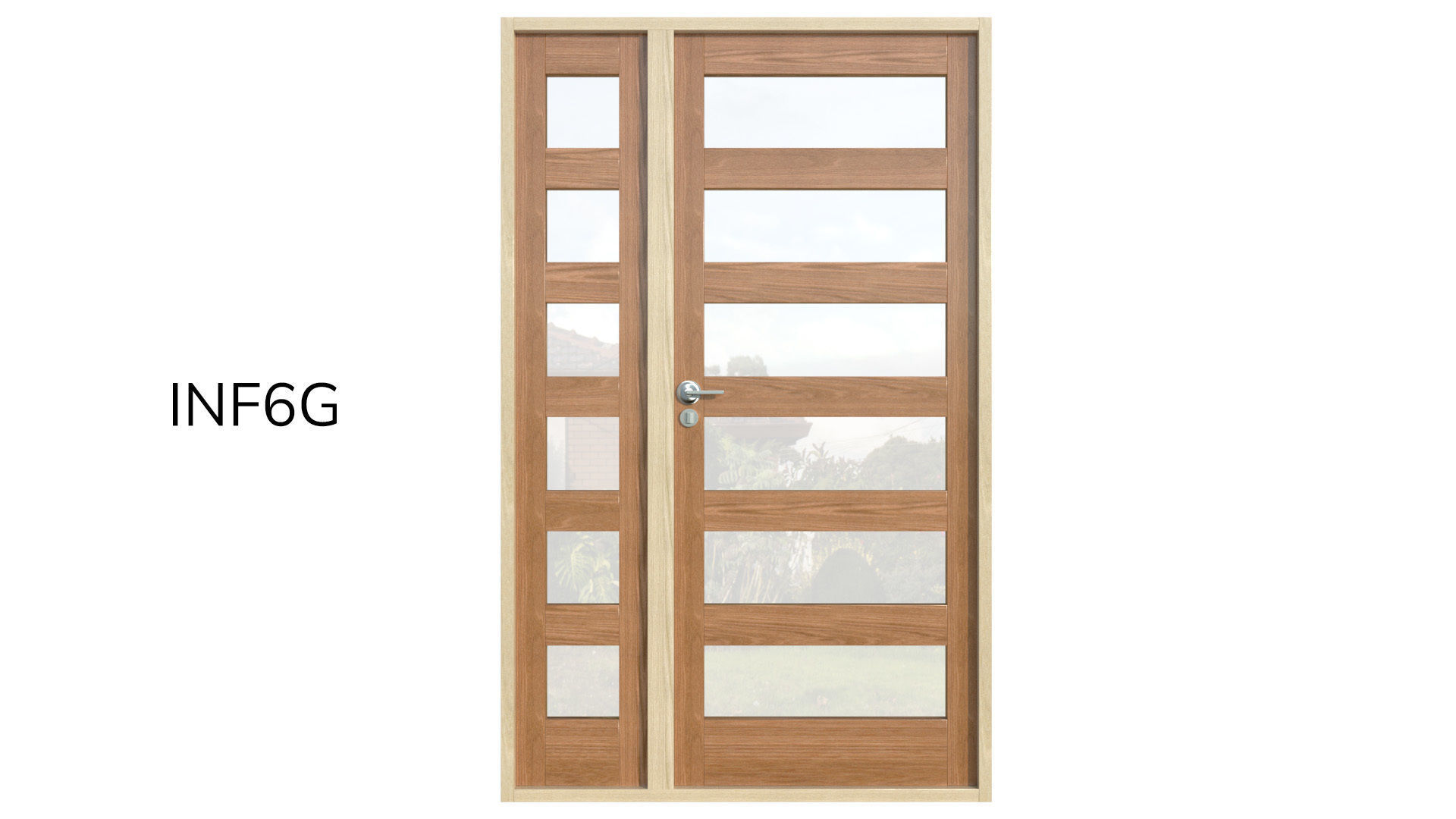 Corinthian Doors - Infinity Range Low-poly 3D model_5