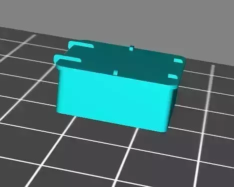 Square hatch  3D print model
