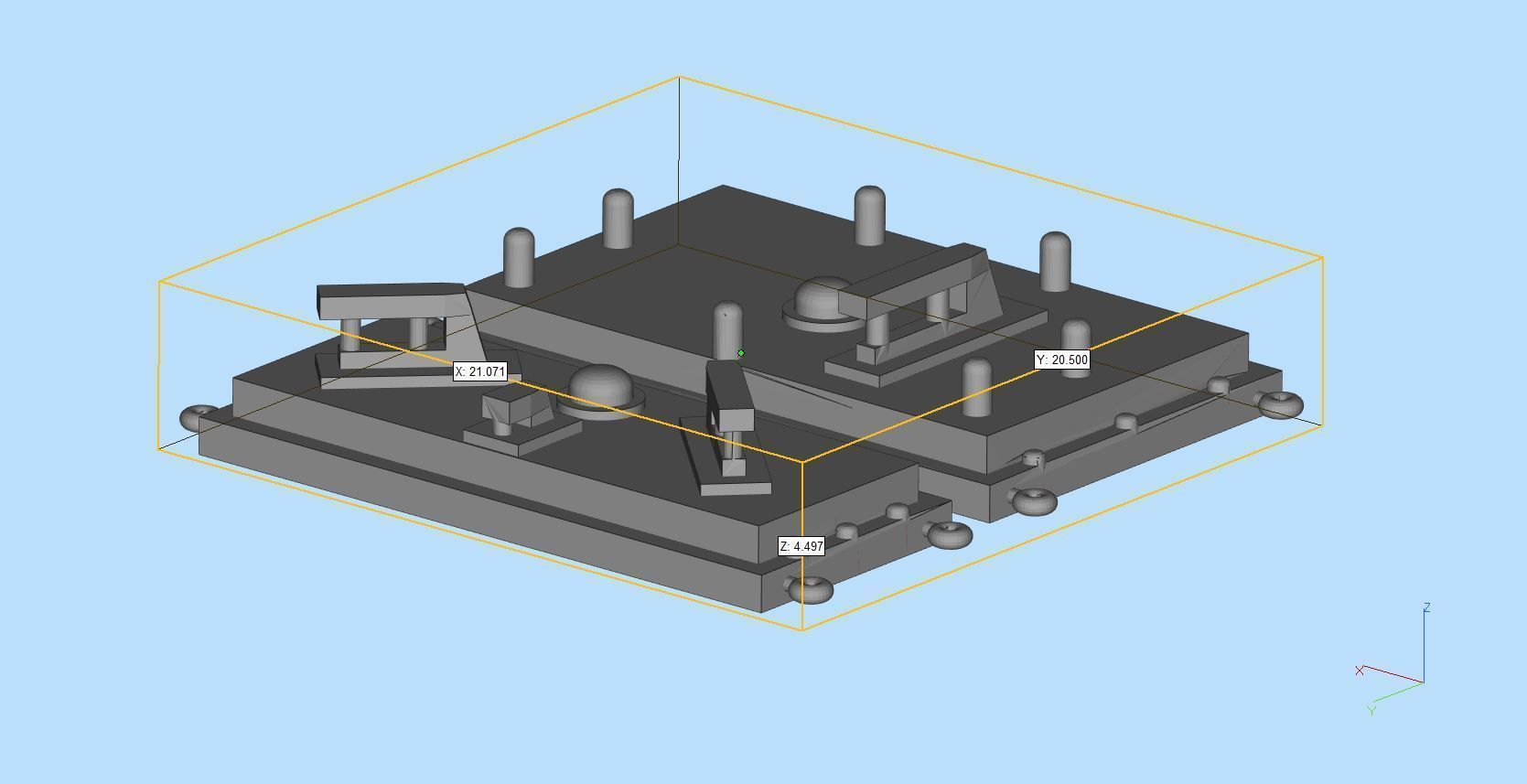 Train Control HO Norfolk Southern PTC antenna printable 3D file  3D print model_9