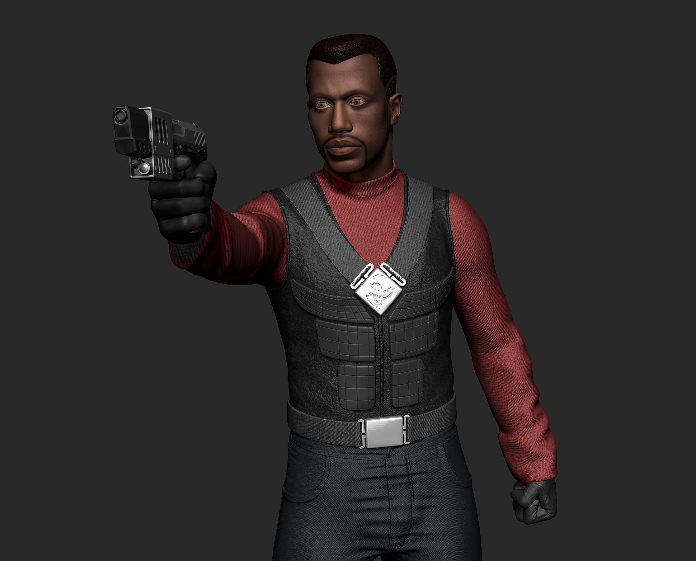 Blade Trinity 3D print model_7