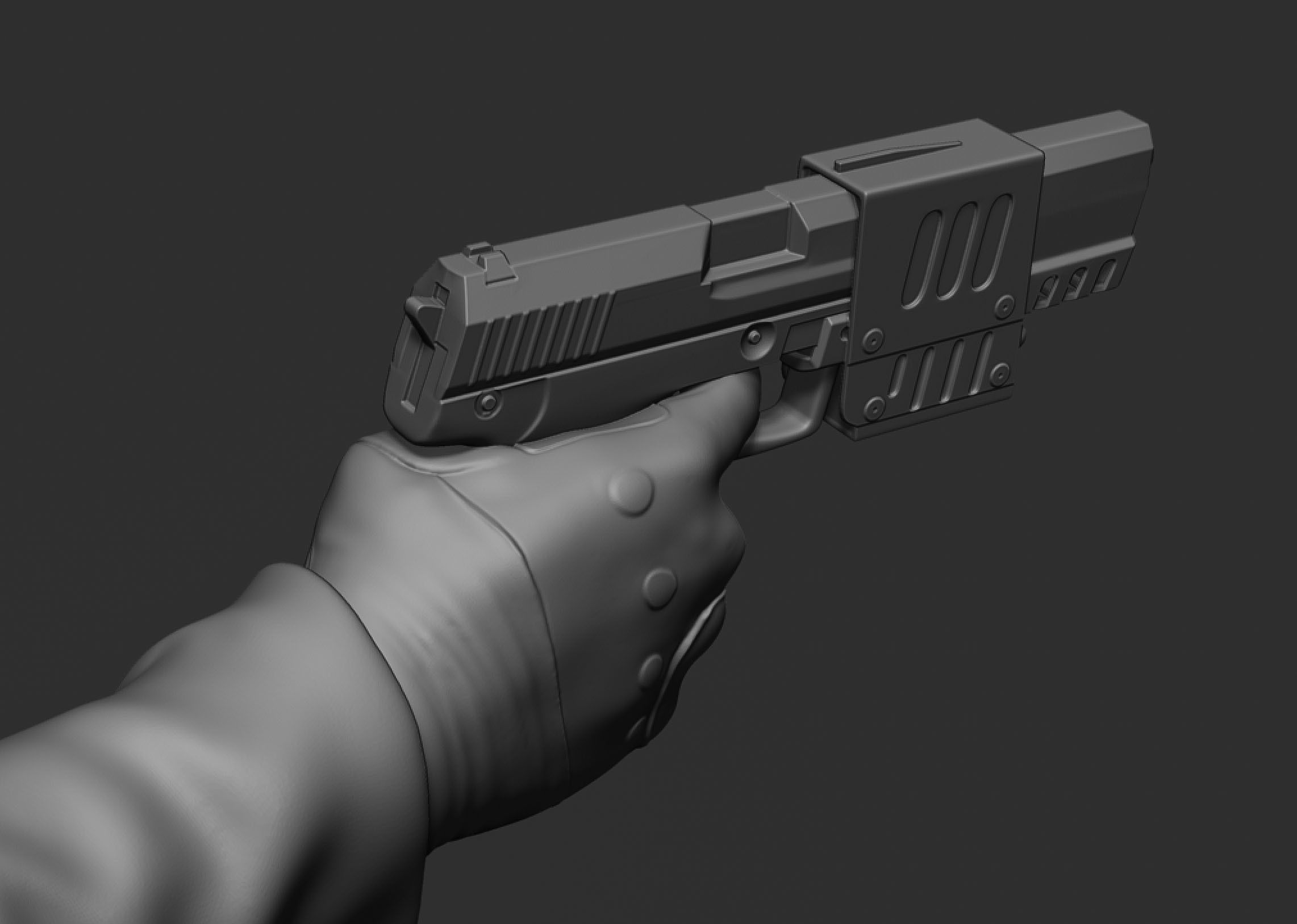 Blade Trinity 3D print model_17