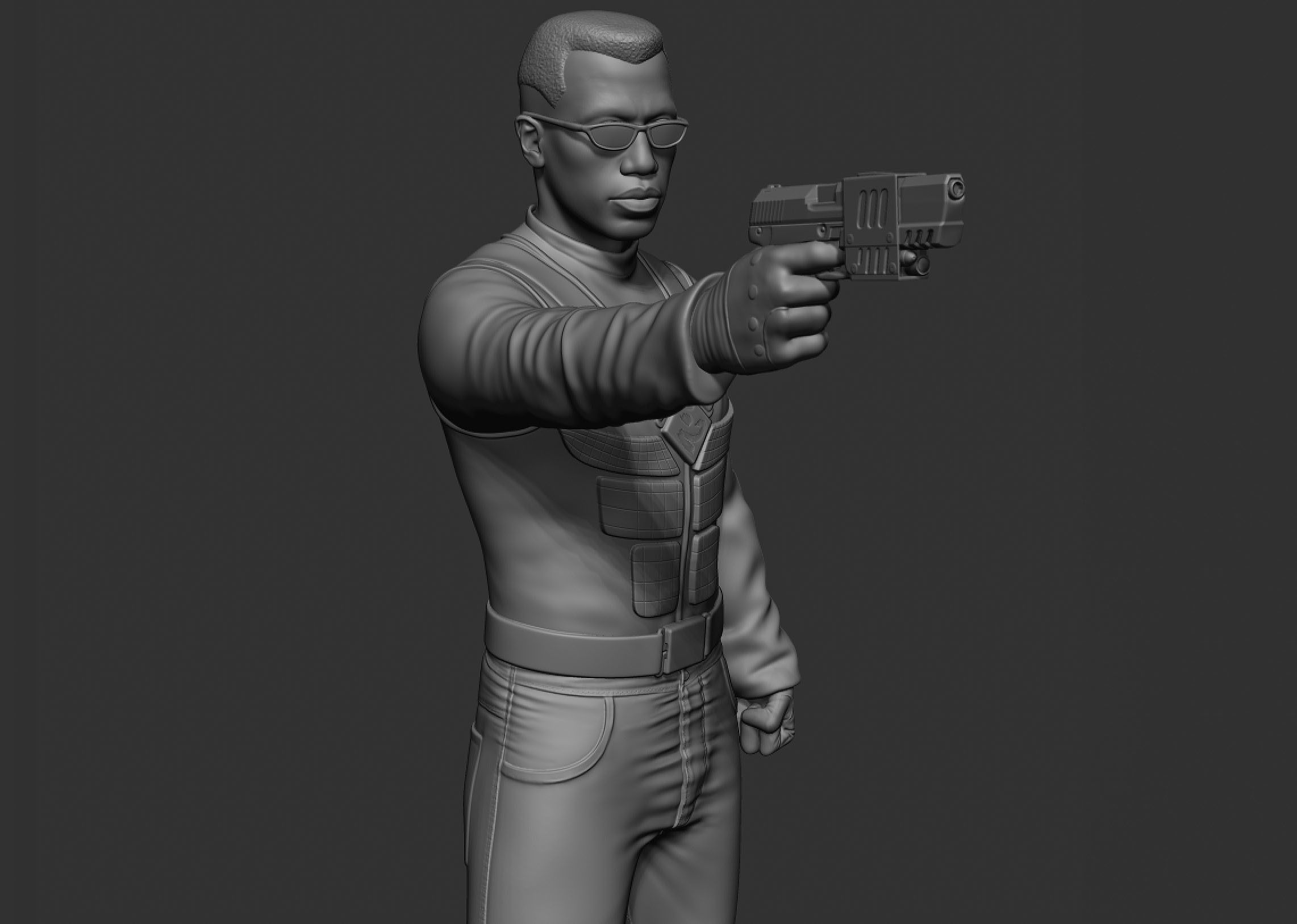 Blade Trinity 3D print model_9