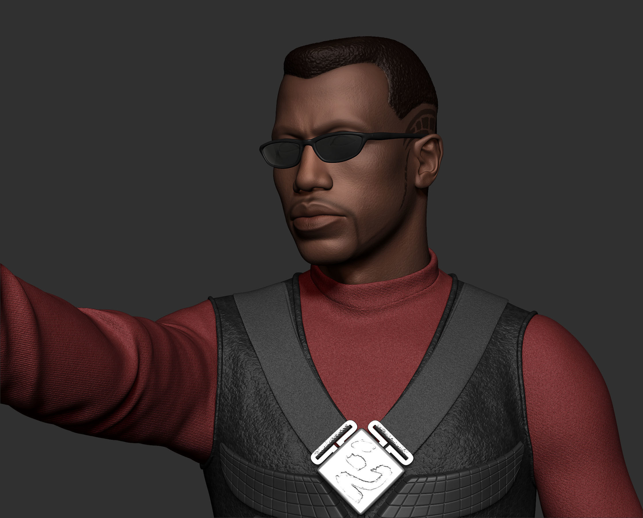 Blade Trinity 3D print model_5