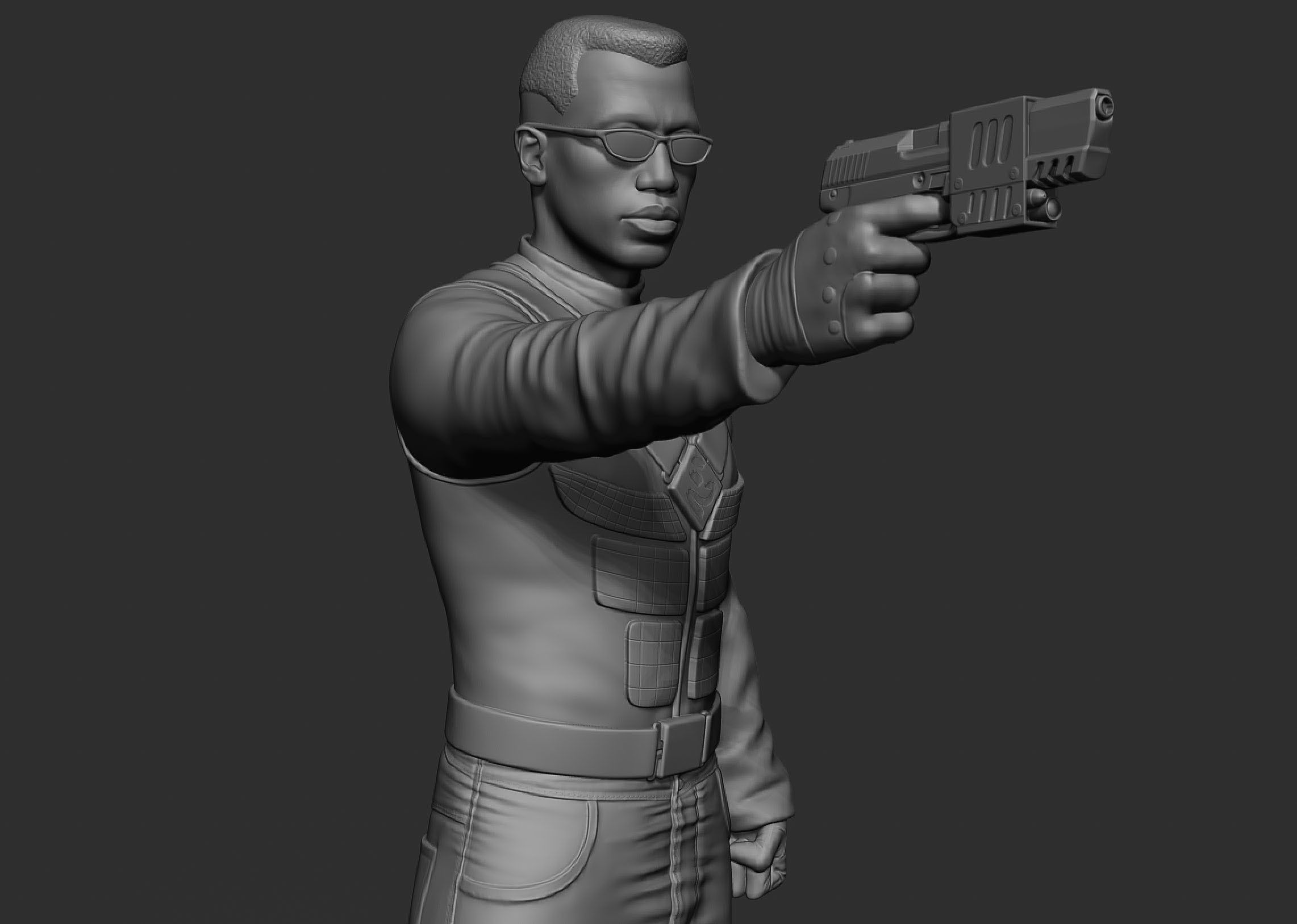 Blade Trinity 3D print model_21