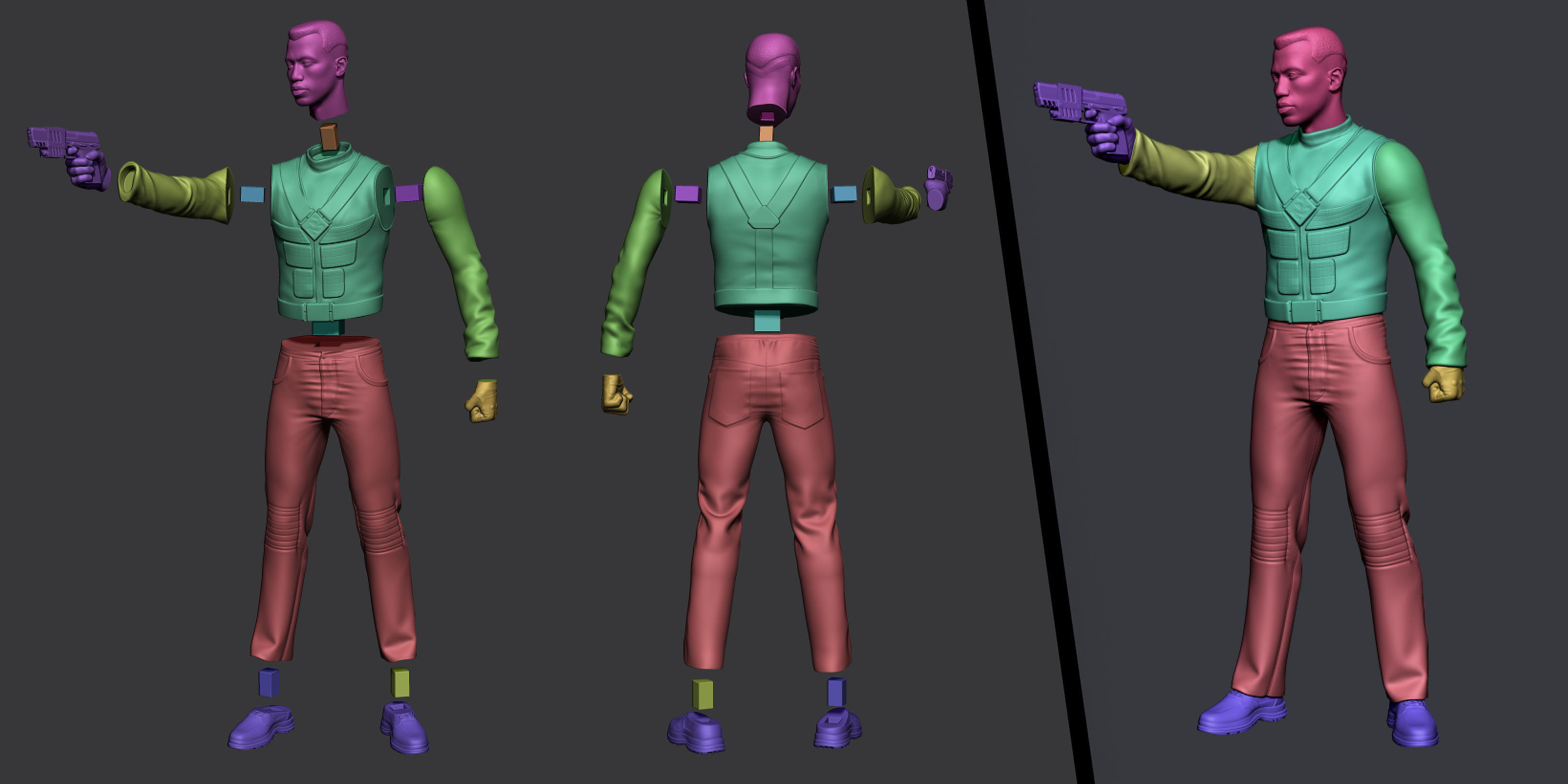 Blade Trinity 3D print model_11