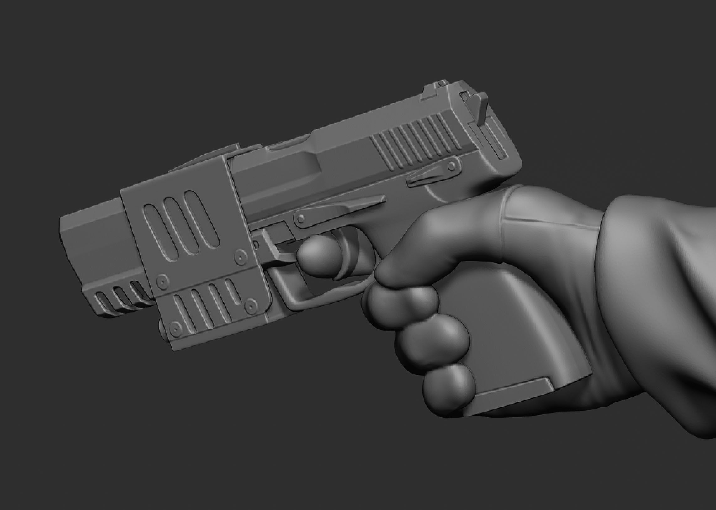 Blade Trinity 3D print model_14