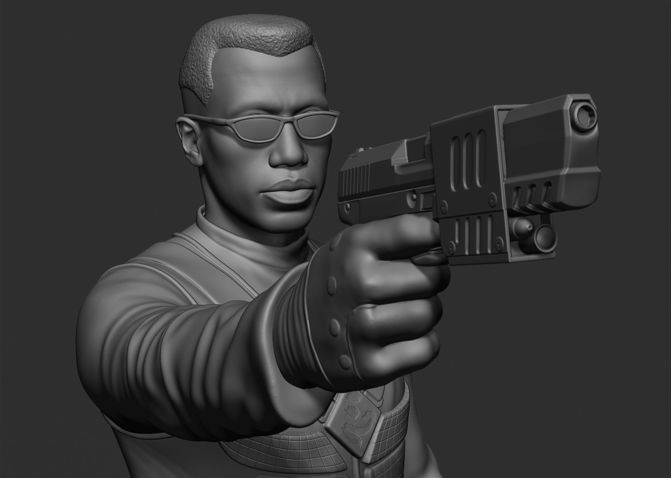 Blade Trinity 3D print model_16