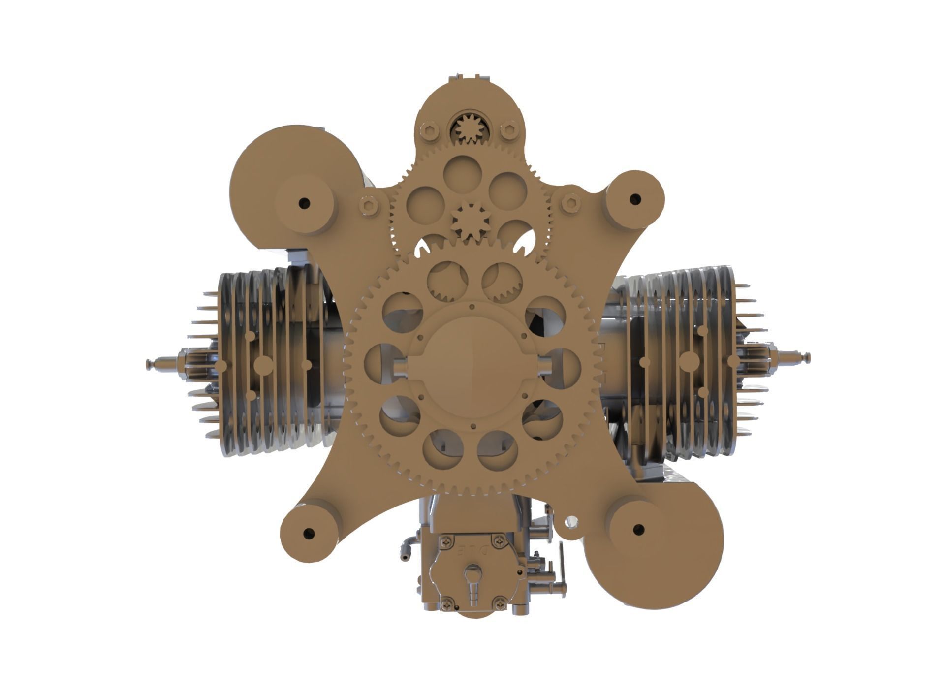 Aero Engine 3D model_6