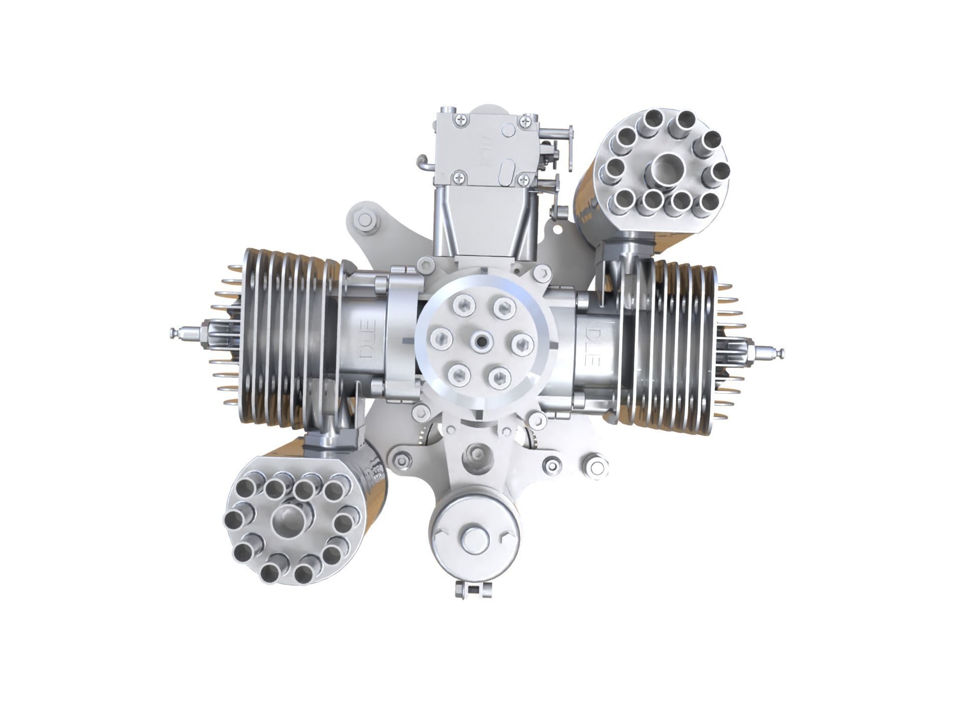 Aero Engine 3D model_7