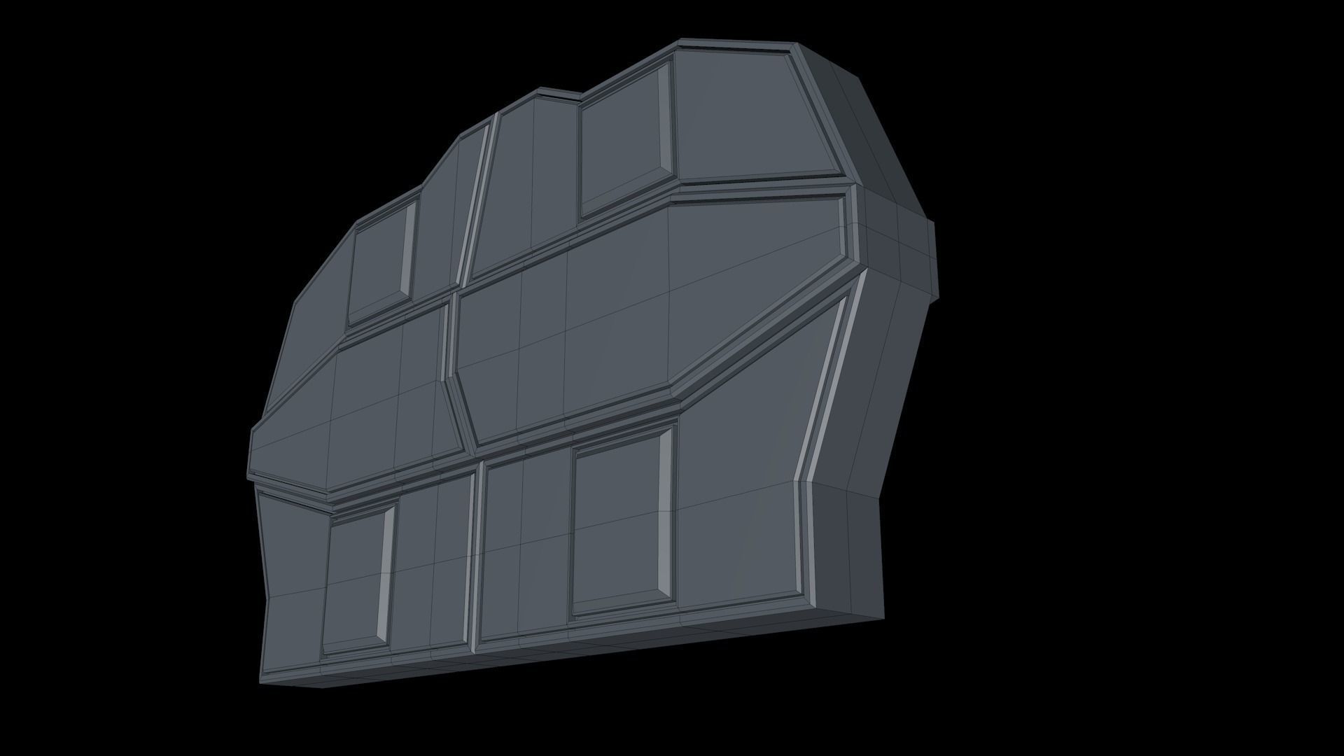 Sci Fi Corridor 3D model_15