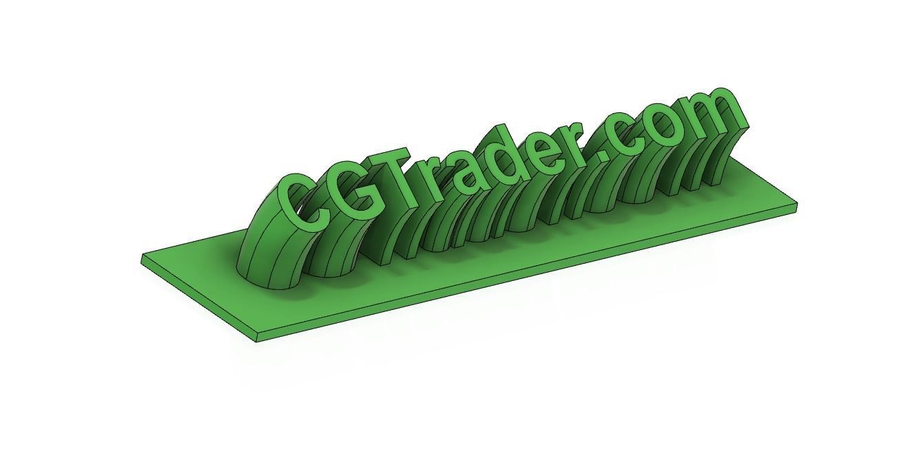 CGTrader on a desk 3D print model_5